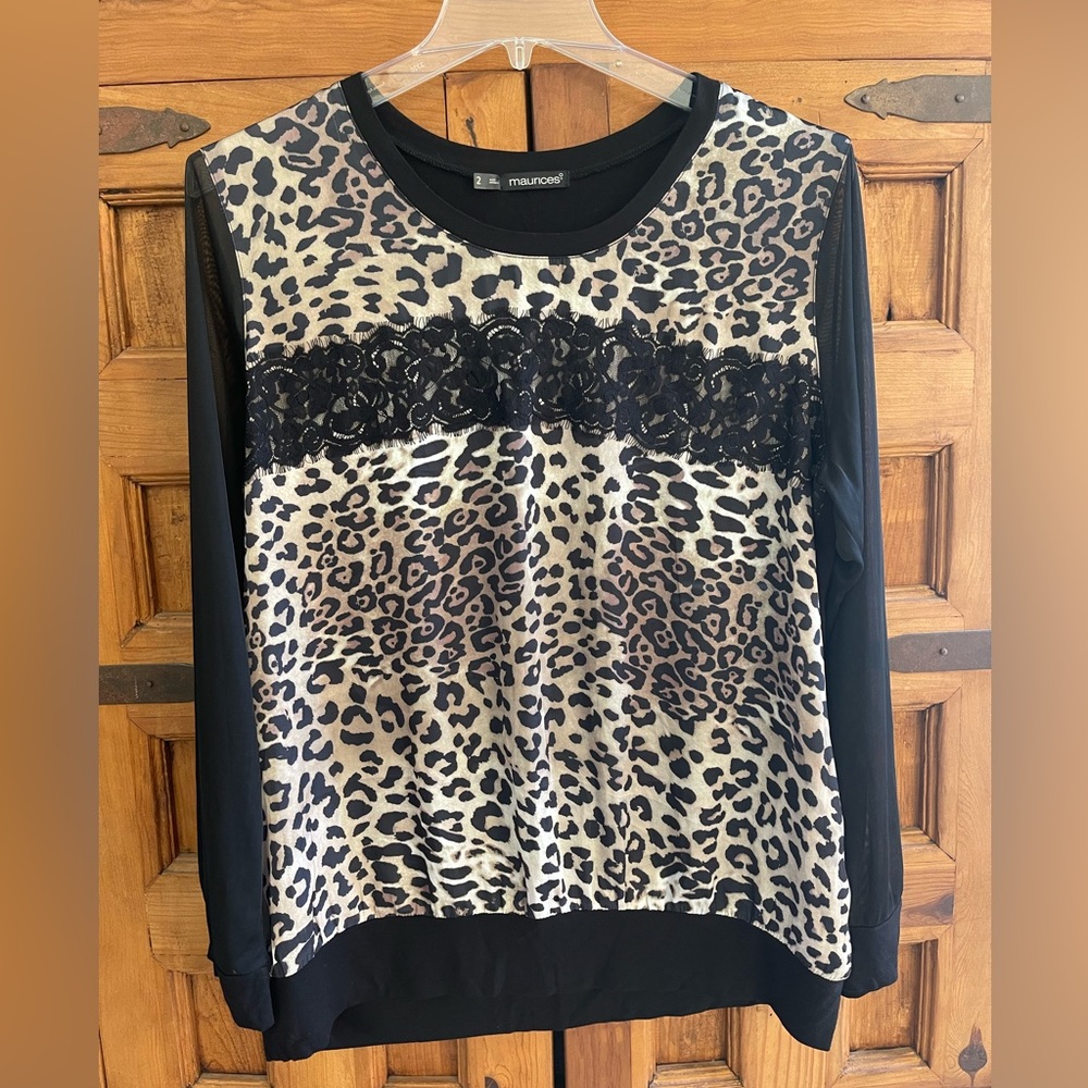 Maurice’s Leopard Print Top